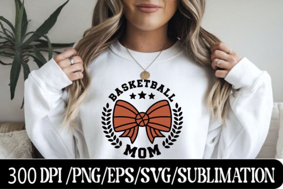 Basketball Bow Silhouette SVG: A Stylish Graphic for T-Shirt Designs