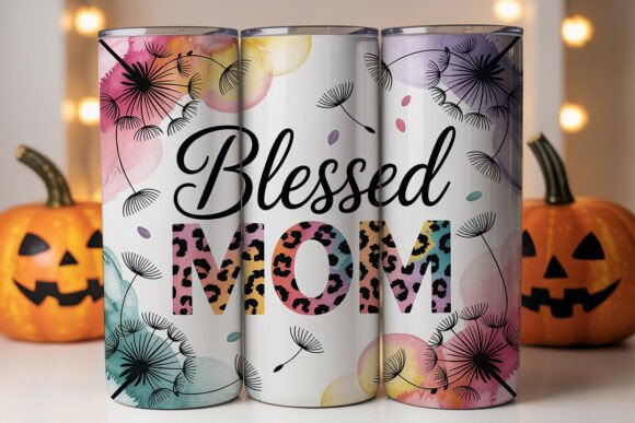 Blessed Mom Tumbler Wraps: A Designer’s Take on Brand-Ready Graphics