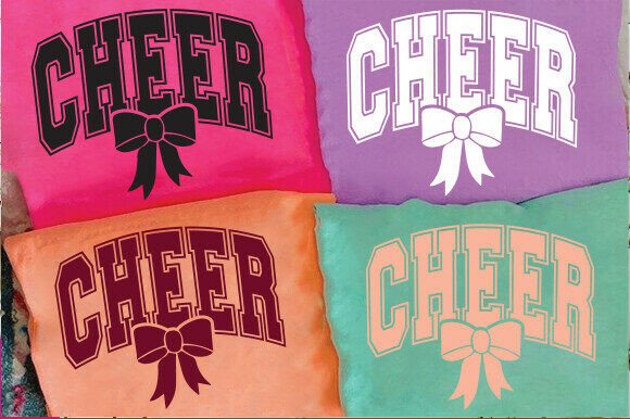 Cheer Football Mom Png, Fotball Bundle Graphics and T-Shirt Designs