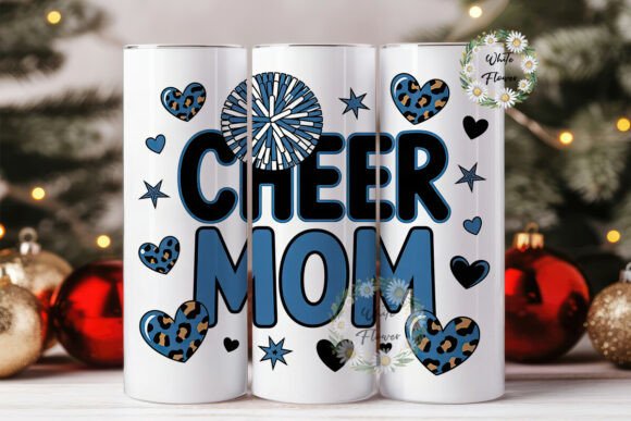 Cheer Mom 20oz Tumbler Design Graphics and Tumbler Wraps Review