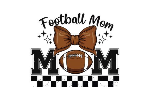 Football Mom Bow Game Day Graphics and T-Shirt Designs Review