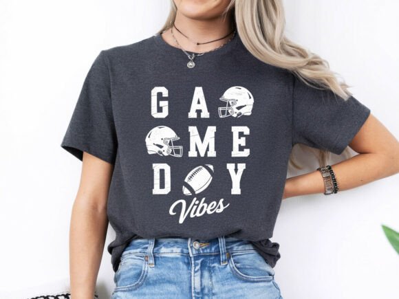 Game Day Vibes SVG: A Versatile Graphic for T-Shirt and Handmade Creations