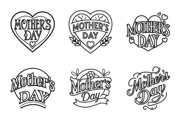 Happy Mother's Day SVG Bundle for T-Shirt Designs and Graphics