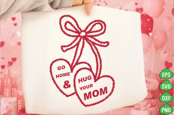 Hug Your Mom PNG, Cherry Valentines PNG: A Graphic Design Asset Review for T-Shirt Designs